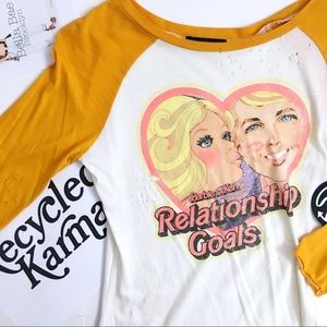 Barbie Graphic baseball Tee